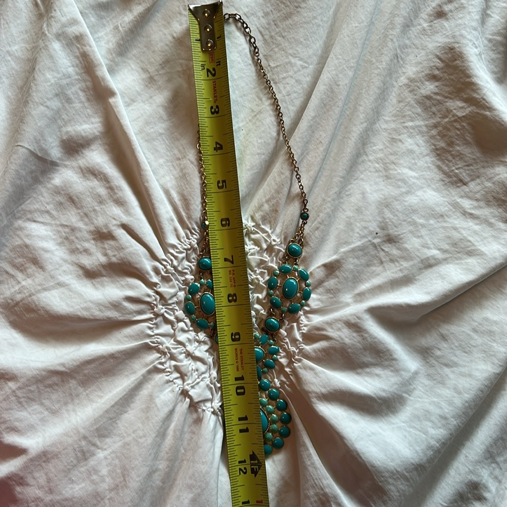 Stella & Dot Turquoise Statement Necklace - Picture 4 of 7